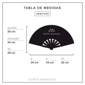 Abanico Koi Black
