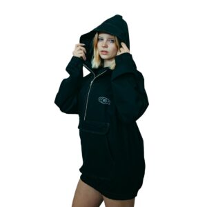 Anorak Goten Gabardina Black Vieja Scul