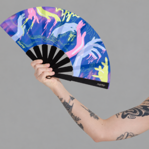 Abanico Manos Pastel