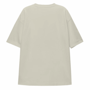 Remera Oversize Beige Blanks