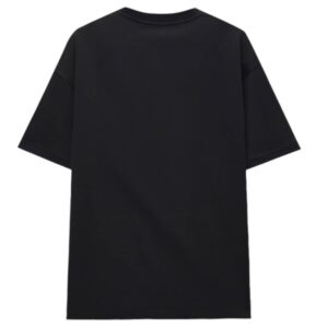 Remera Oversize Negra Blanks
