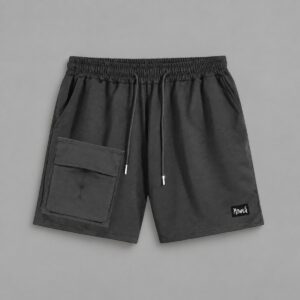 Short Grey Microfibra Rituals - fondo gris