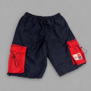 Short Rituals Azul y Rojo - fondo gris