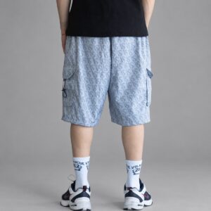 Short Royal Full Print VS — Vista adicional sobre fondo gris