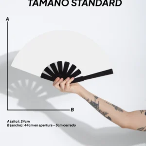Abanico Nebulosa UV Green