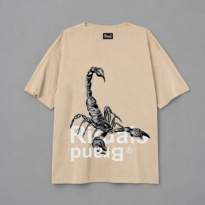 Remera Schism Boxy Rituals — espalda