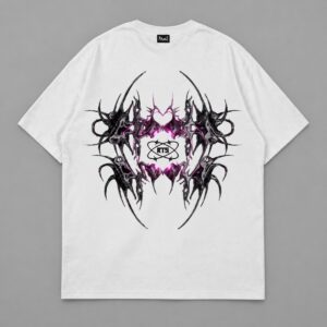 Remera Hold On Oversize Rituals — espalda
