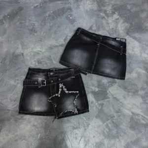 Pollera Espectral Negro Matisse