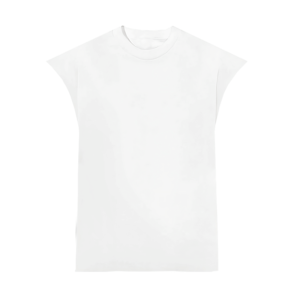 Musculosa Oversize Blanca Blanks