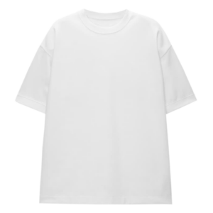 Remera Oversize Blanca Blanks