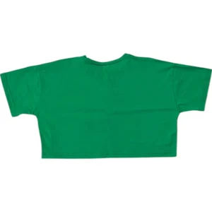 Crop Top Verde con Plateado Paul Marti