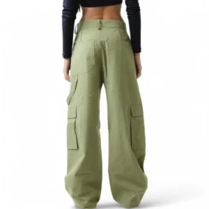 Pantalon Cargo 601 wmn Verde Samples