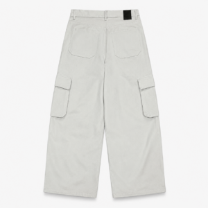 Jean Cargo Baggy Denim Shirokami