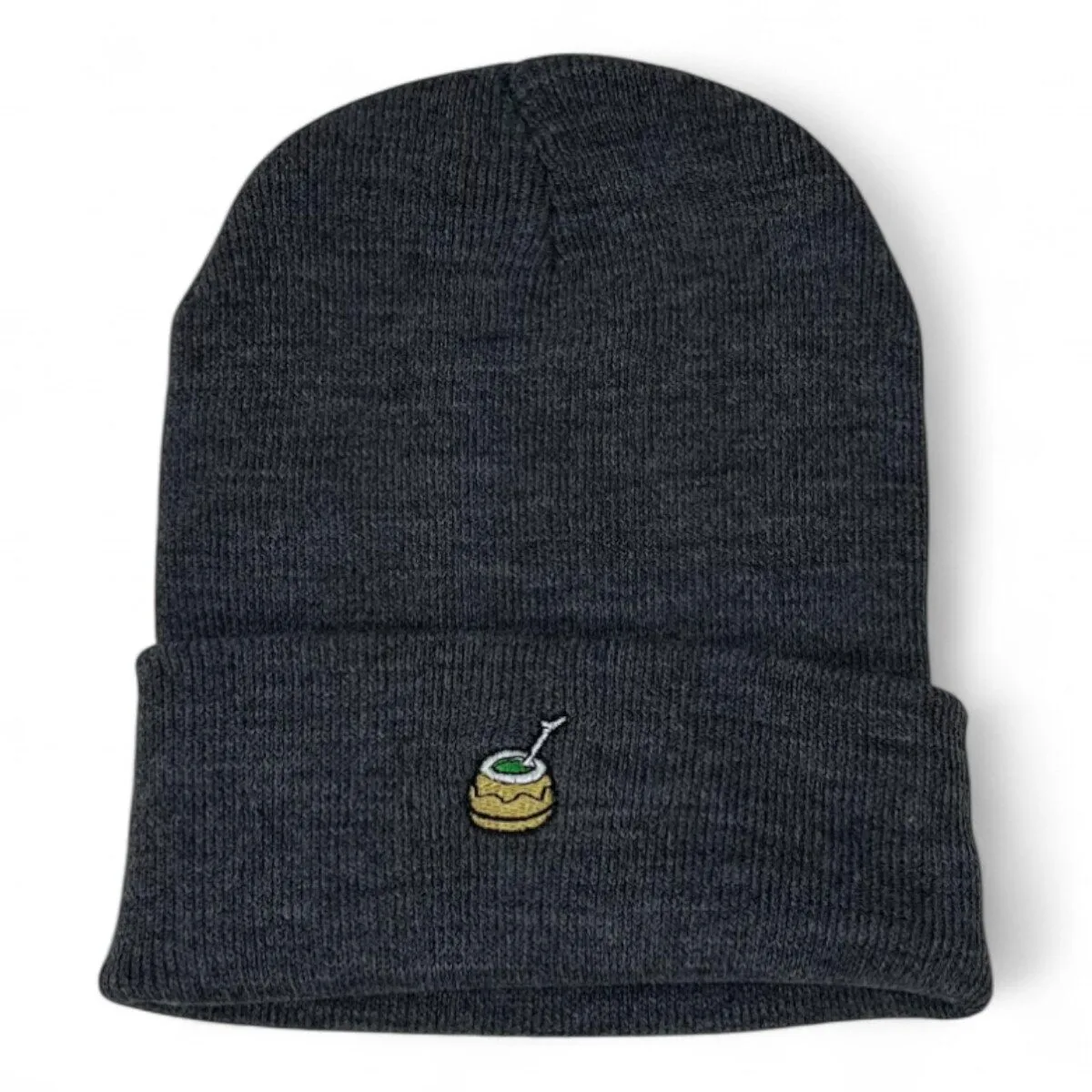 Gorro Gris Oscuro con Matecito