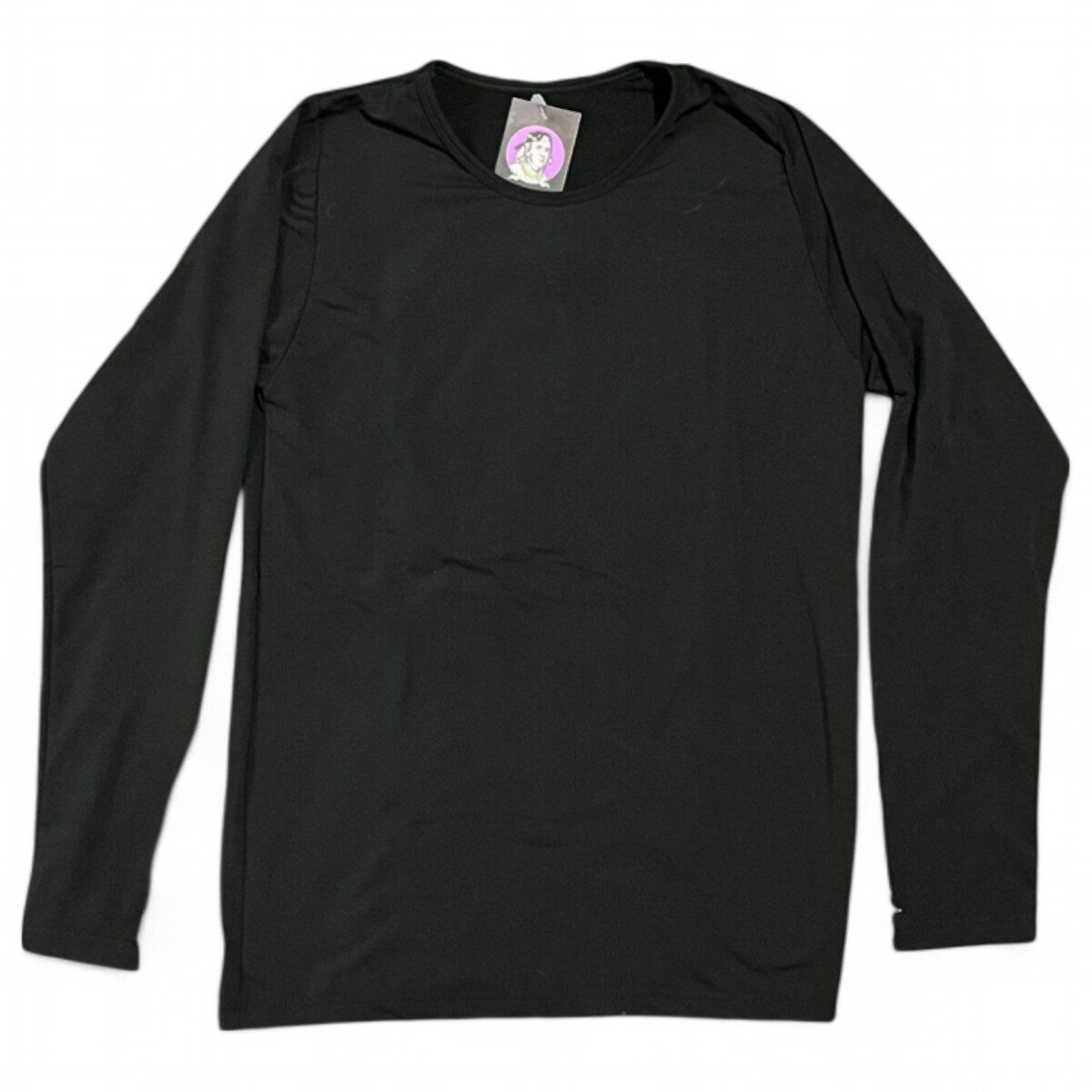 Camiseta Térmica Frizada Negra - Imagen 2