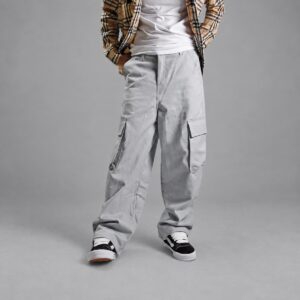 Jean Cargo Baggy Denim Shirokami