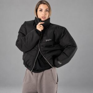 Campera Puffer Boxy Sign Black