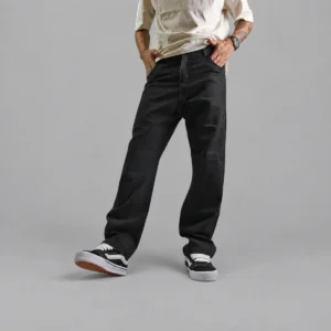 Jean Mom Recto Kuro - kuro modelo frente