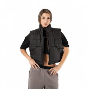 Chaleco Puffer Crop Fantasy VS