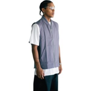 Chaleco Extinction Logo Gris VS