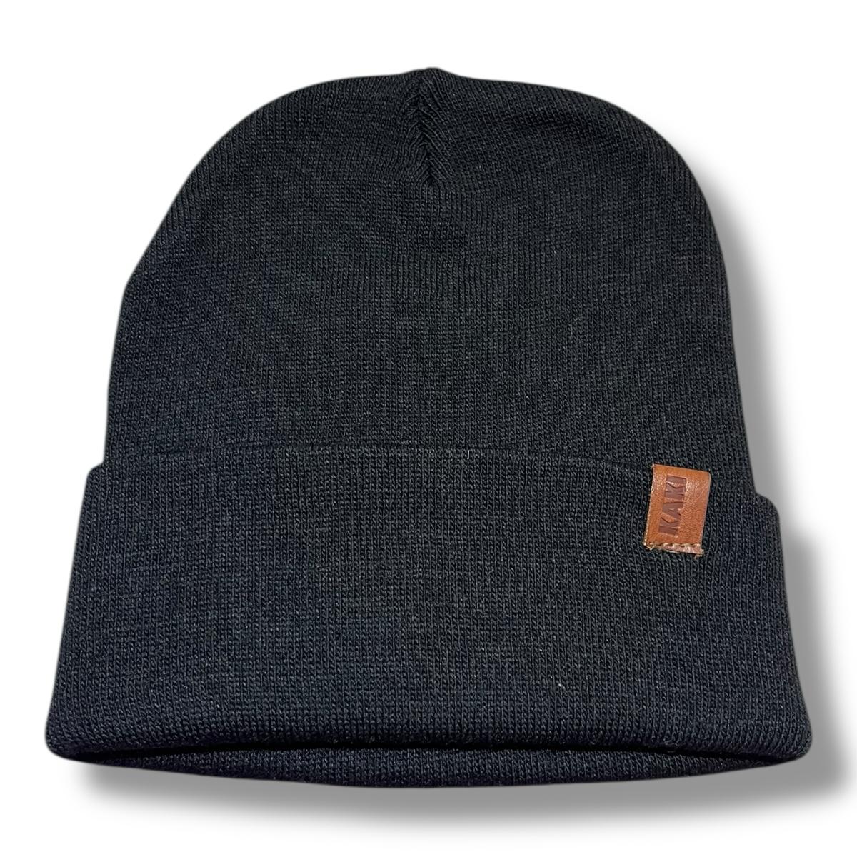 Gorro Liso Negro Kaki