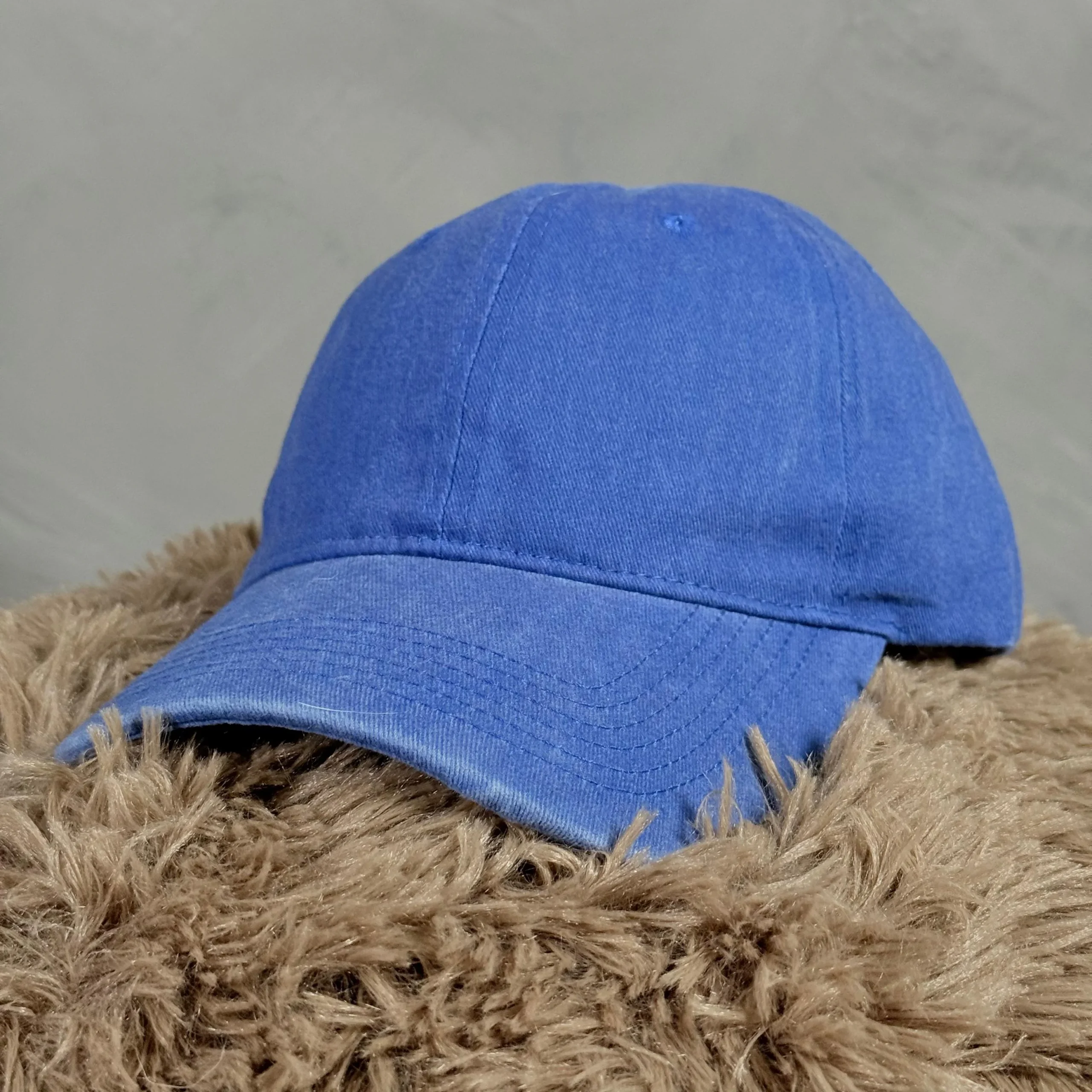 Gorra vintage lisa azul