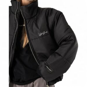 Campera Puffer Boxy Sign Black