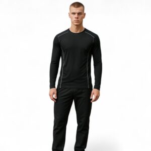 Camiseta Deportiva Negra