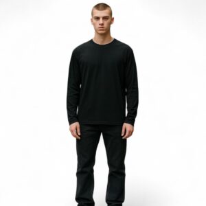 Camiseta Térmica Frizada Negra