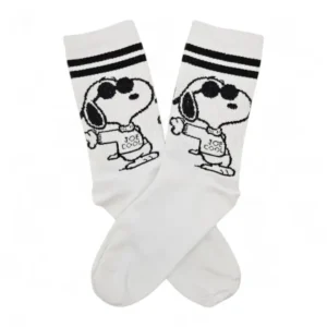 Medias blancas Snoopy