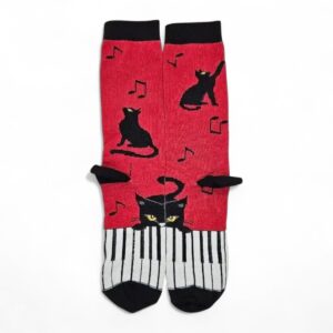 Medias gato acecha melodias