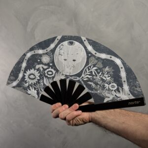 Abanico Sun Queens Silver