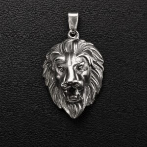 Dije Cabeza de León - iluminación de estudio