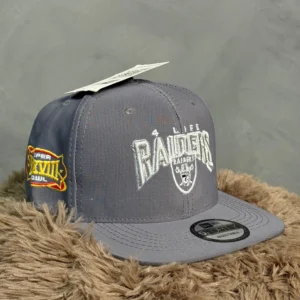 Gorra NE Raiders Gris C