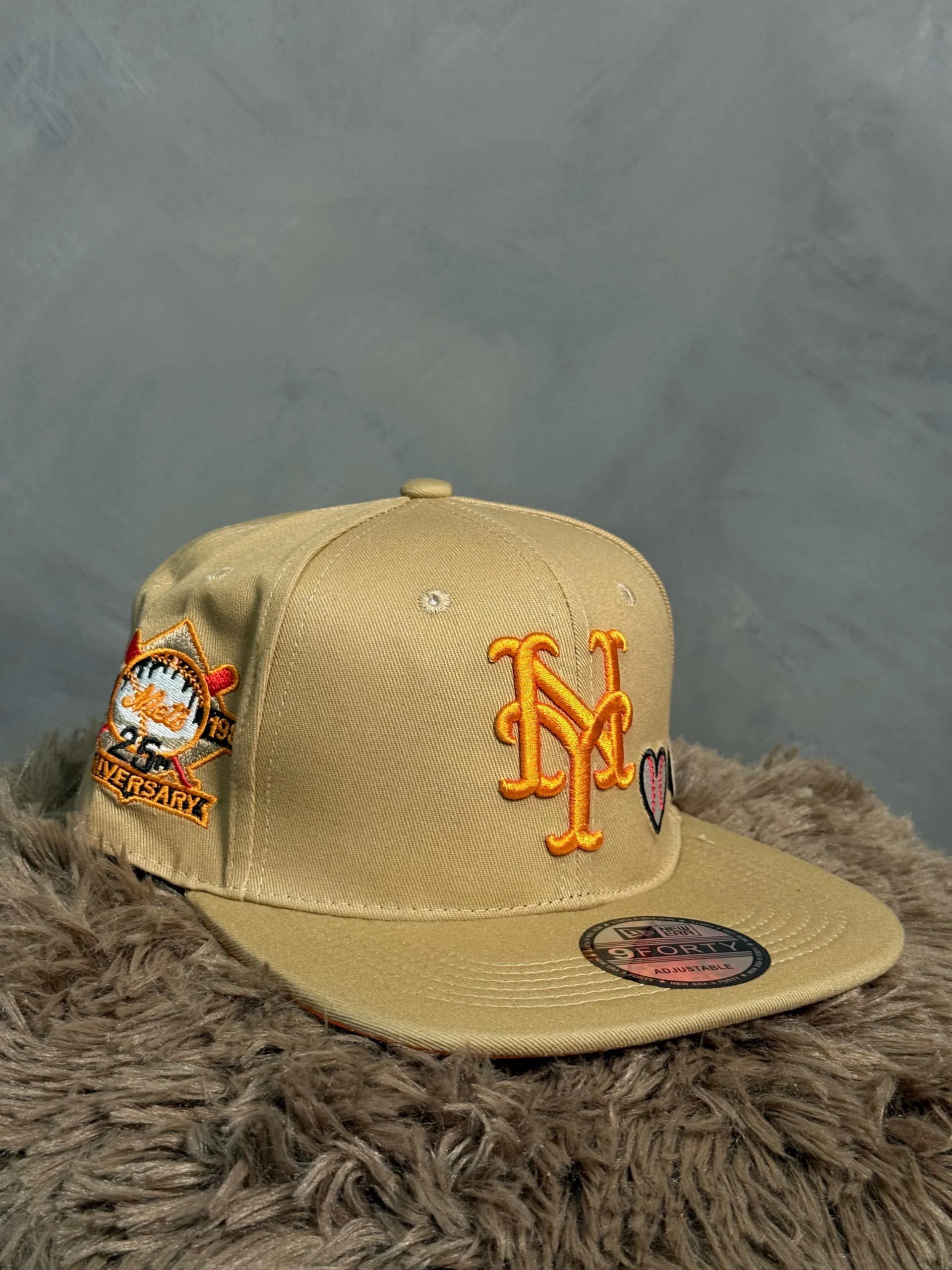 Gorra Beige y Naranja New Era - Imagen 2