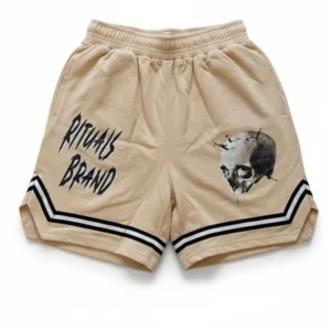 Short Rústico Oversize Cráneo