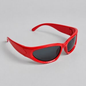 Gafas Cyclone Red - iluminación de estudio