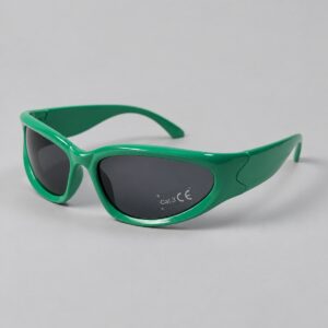 Gafas Cyclone Green - iluminación de estudio