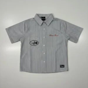 Camisa de Seersucker boxy fit “Oval”