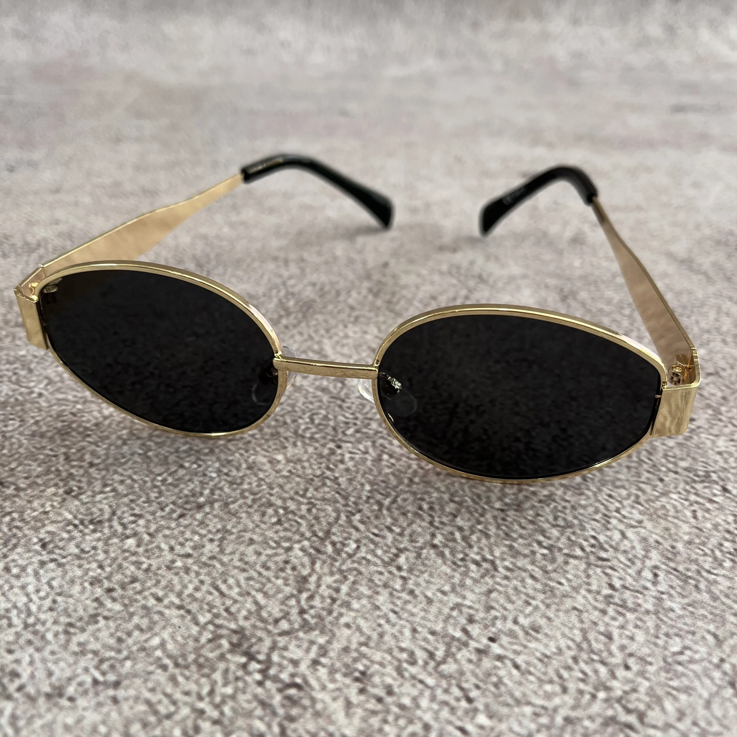 Gafas Nova Oval Gold Black - Imagen 2