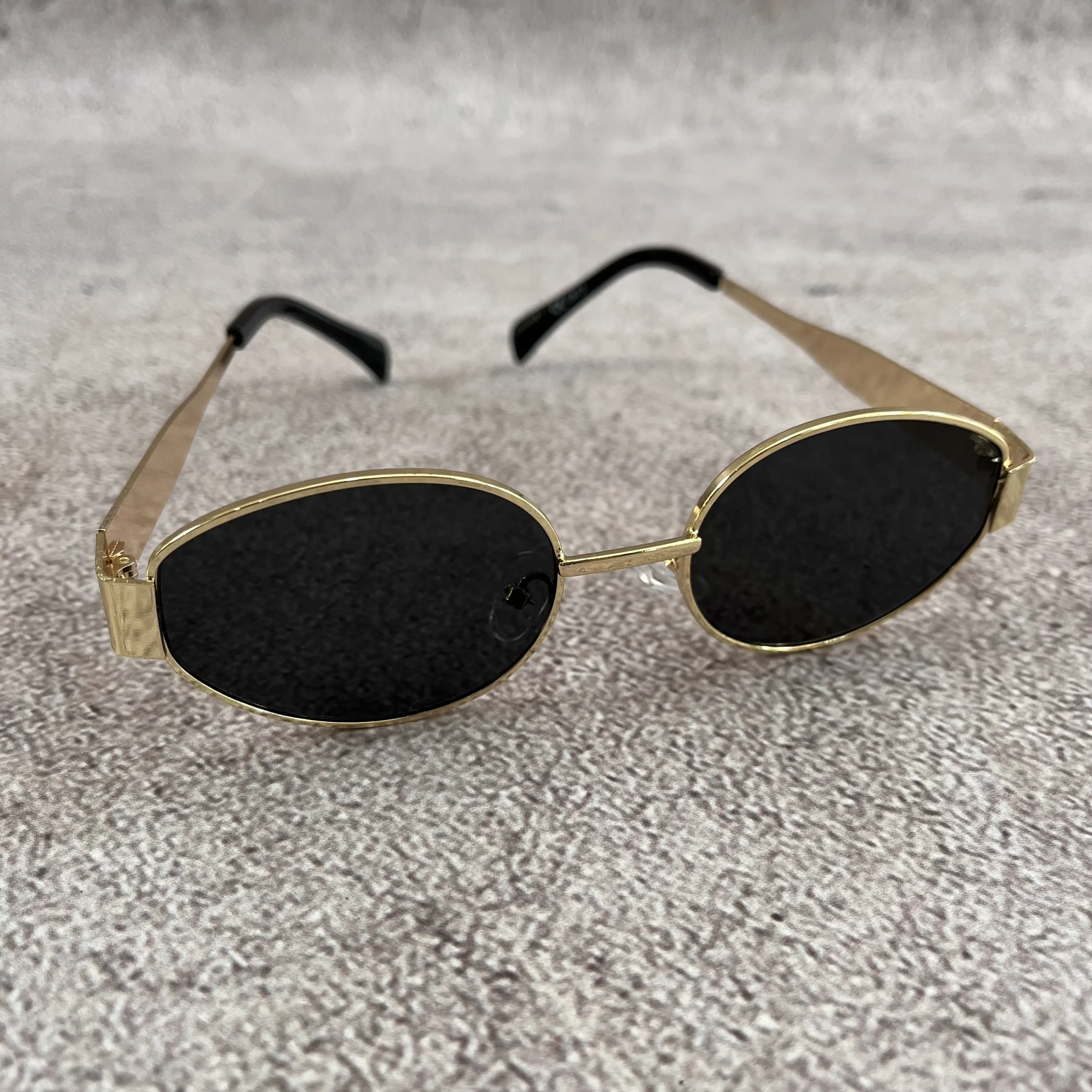 Gafas Nova Oval Gold Black - Imagen 3