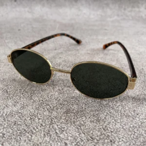 Gafas Nova Oval Gold Carey Green