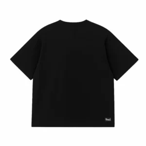 Remera boxy Disturbed negra Rituals