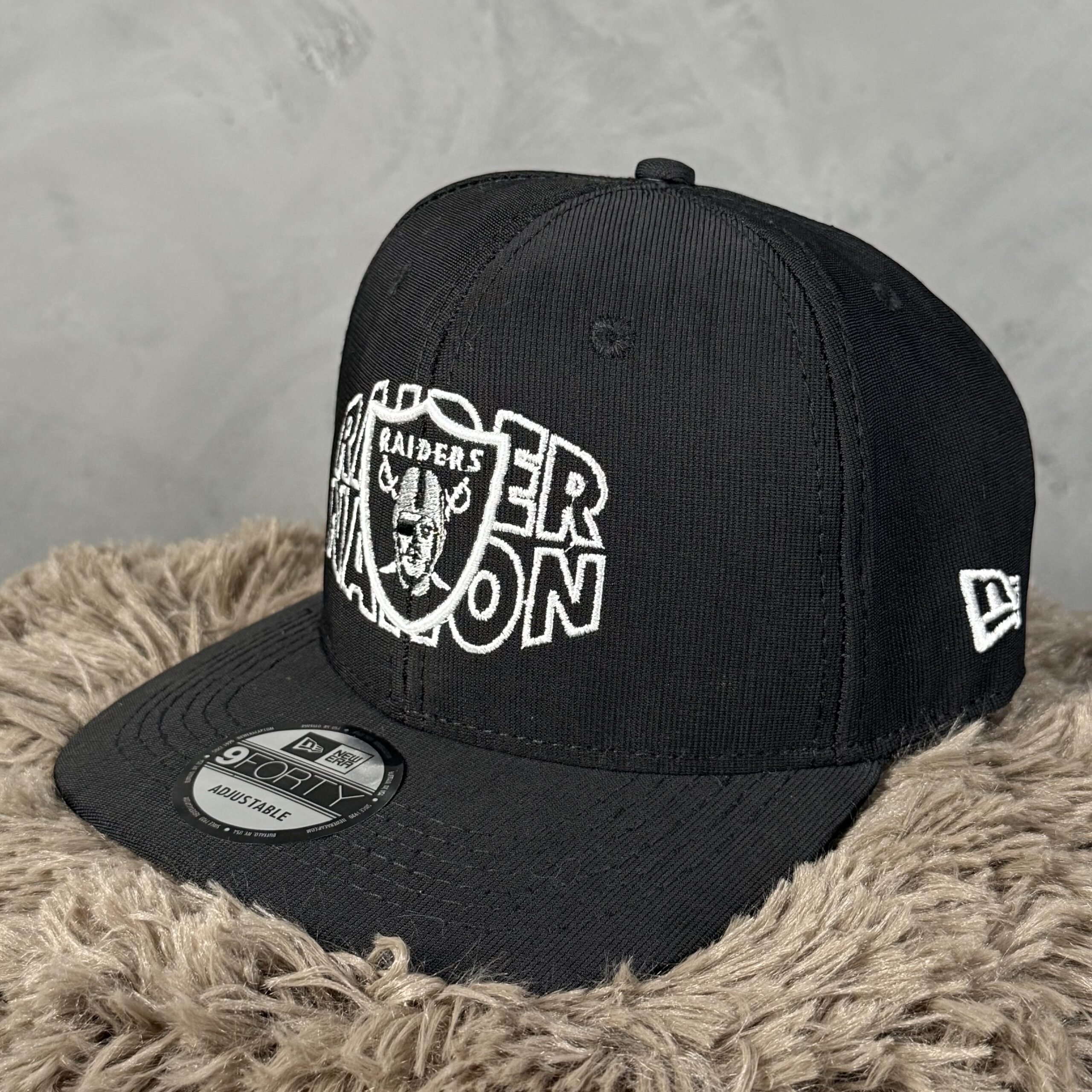 Gorra NE Raider Nation Negra