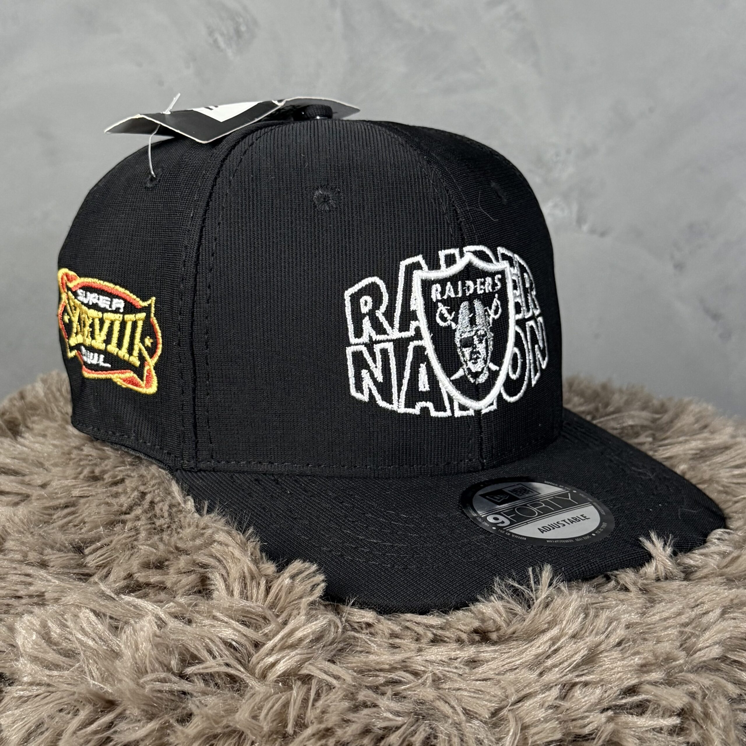 Gorra NE Raider Nation Negra - Imagen 2