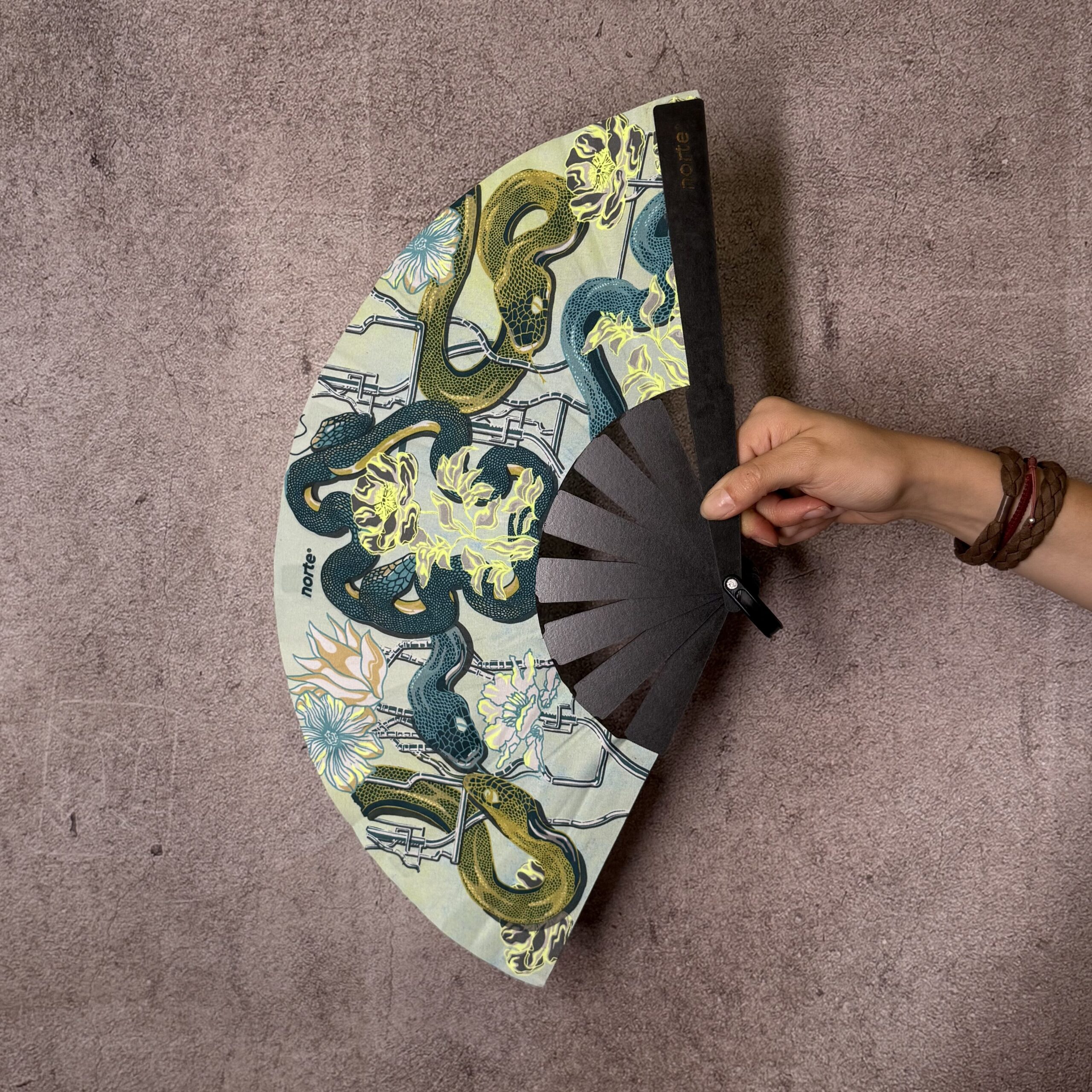 Abanico Venom Green - Imagen 2