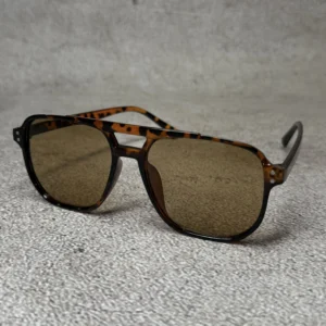 Gafas Aviador 2C Carey Ámbar Brown