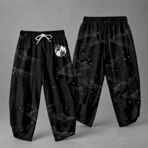Pantalon Grullas del Anochecer Negro
