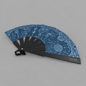 Abanico Elemental Blue Standard - fondo gris