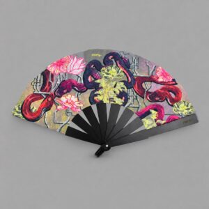 Abanico EcoFan Venom Pink - fondo gris